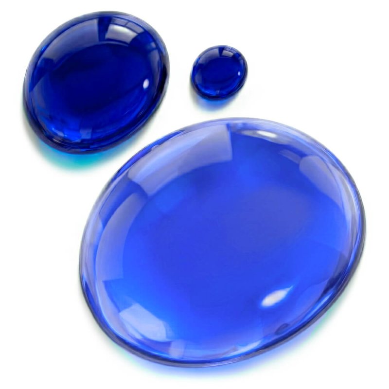 Tinte azul eléctrico para bombas de baño 3