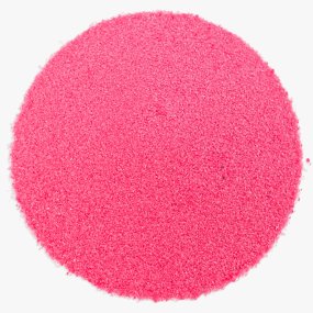 Areia fina cor-de-rosa neon