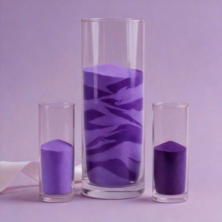 Arena de grano fino violeta neon 5