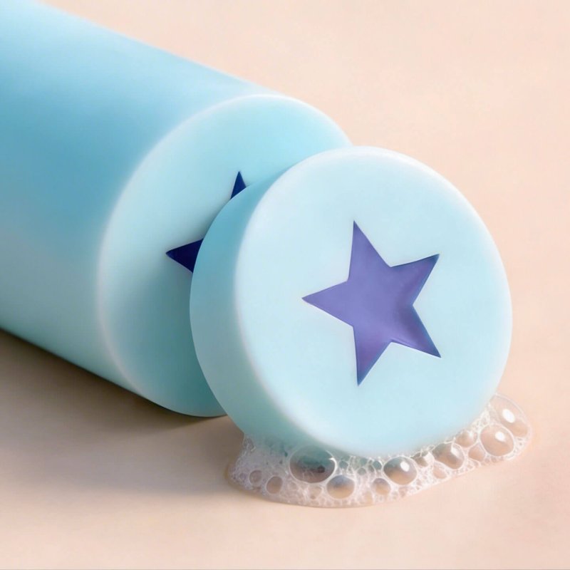 Molde barra con forma de estrella para jabón