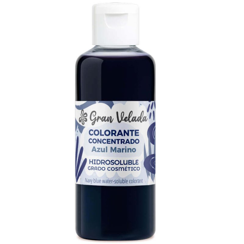 tinte azul marino para bombas de baño 2