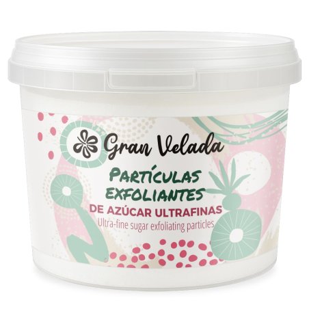 Partículas exfoliantes de azucar