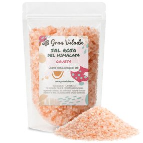 Gros sel rose de l’Himalaya