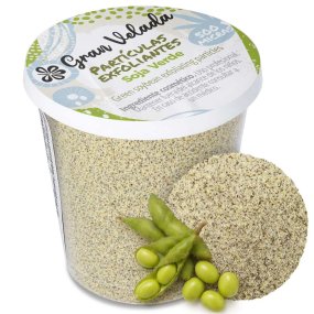 Particulas exfoliantes de soja verde 500 micras
