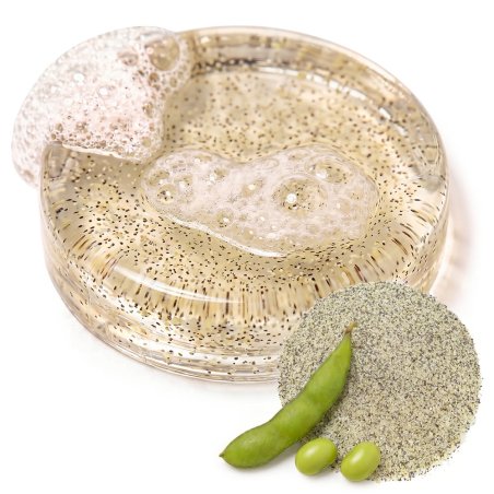 Particulas exfoliantes  250 micras de soja verde