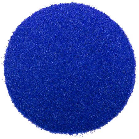 Arena fina azul electrico decorativa