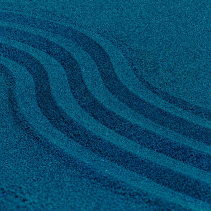Arena decorativa azul marino