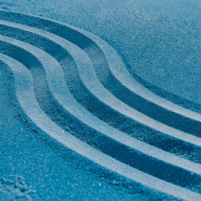 Arena decorativa azul cielo