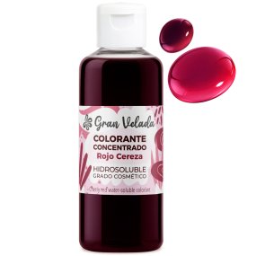Corante concentrado vermelho cereja