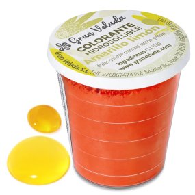 Corante em pó hidrossoluvel amarelo limão