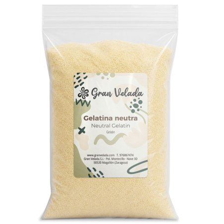 Gelatina neutra para mascarillas