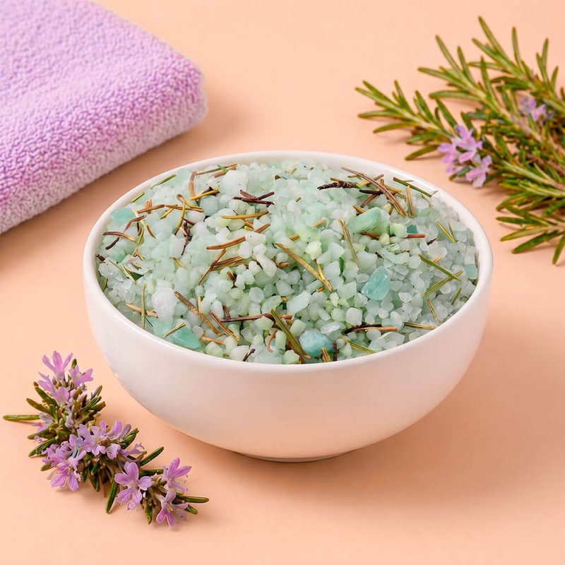 Sales aromaticas de romero