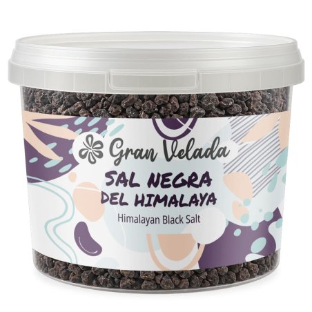 Sal del himalaya negra