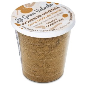 Pigmento mineral siena oxido de ferro cosmetico