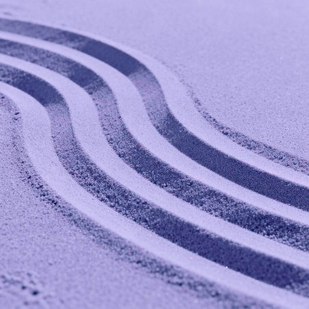 Arena decorativa violeta