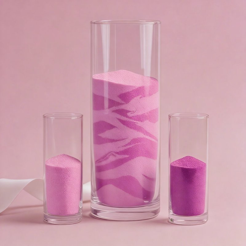 Arena de grano fino fucsia