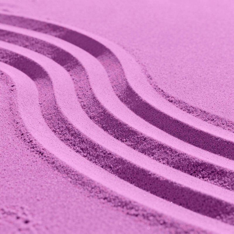 Arena decorativa fucsia