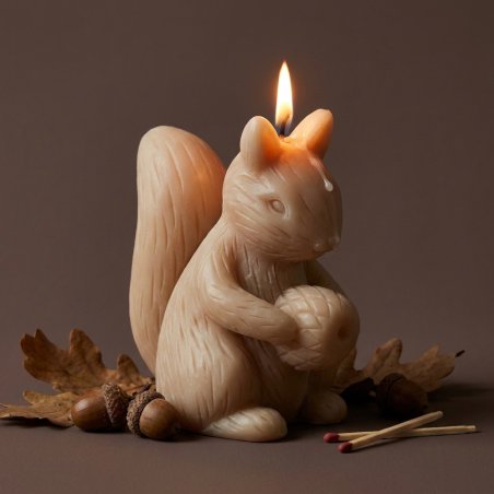 Molde velas ardilla