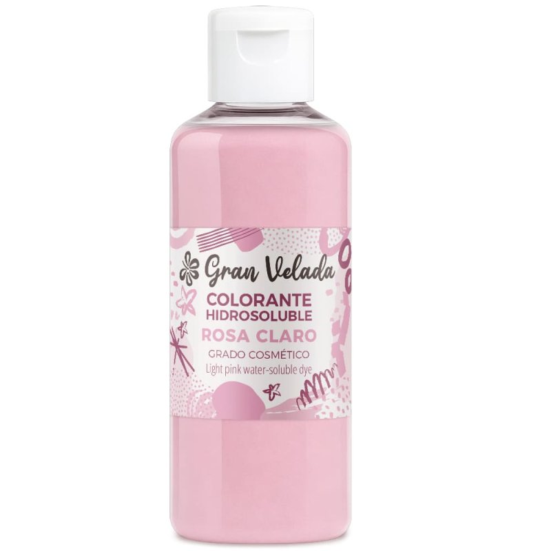 Colorante jabon rosa claro