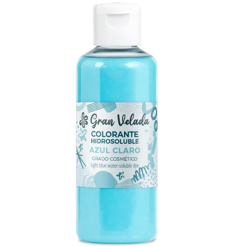 Colorante jabon azul claro