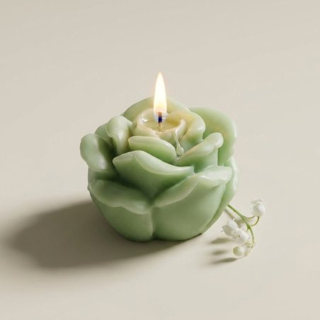 Molde velas rosa