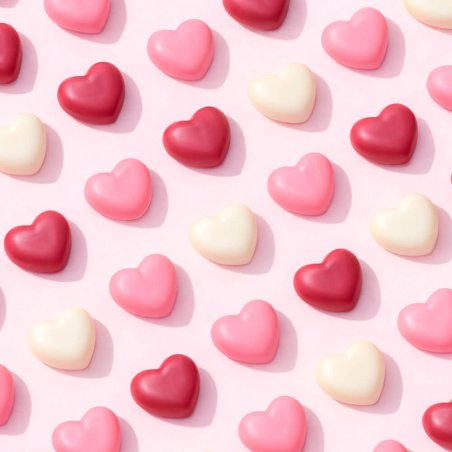 Molde de corazones silicona