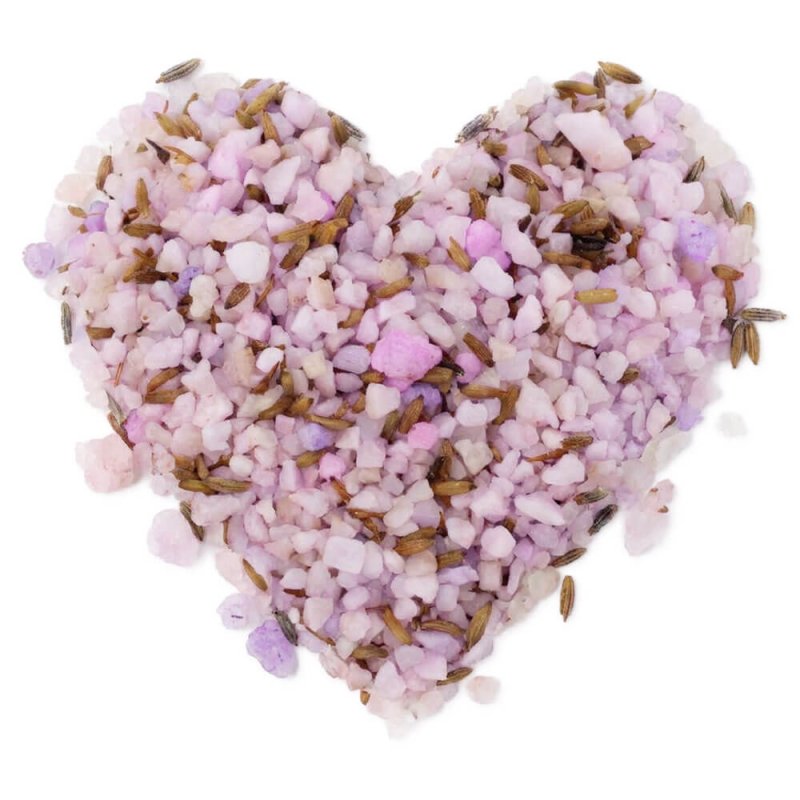sales aromaticas con flores naturales