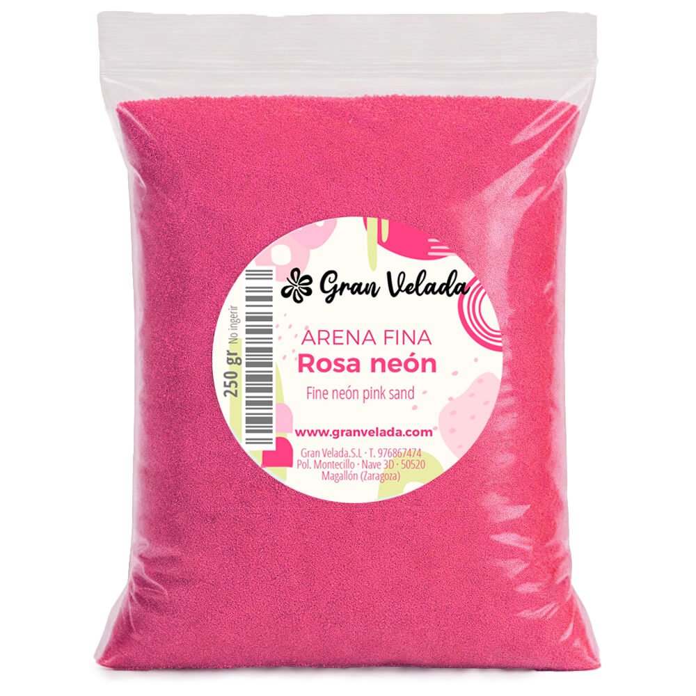 Sable Rose Clair 200 G – Grain 0,1/0,3 Mm – Pour Tableau De Sable Et Décoration Florale