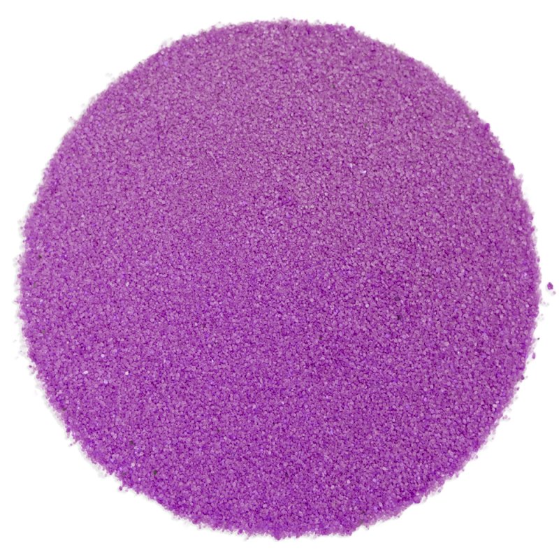 Arena decorativa malva neon