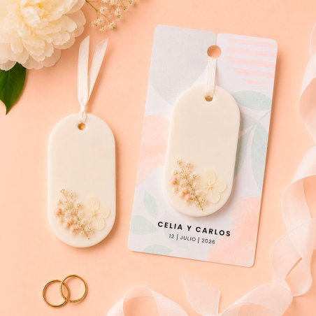 Ejemplo con detalle carton para regalo personalizado