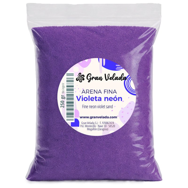 Arena decorativa colores