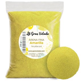 Arena fina amarilla