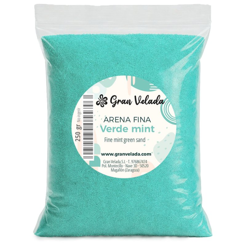 Envase arena grano fino mint