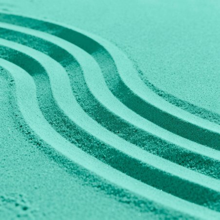 Arena fina decorativa mint