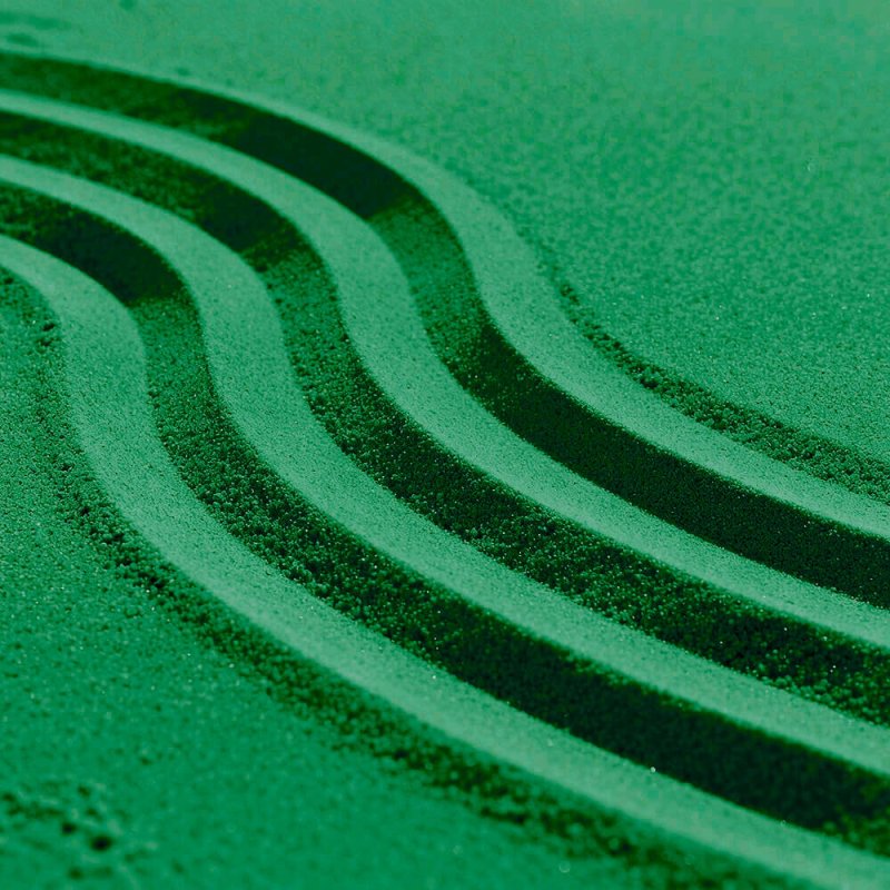 arena de grano fino verde menta