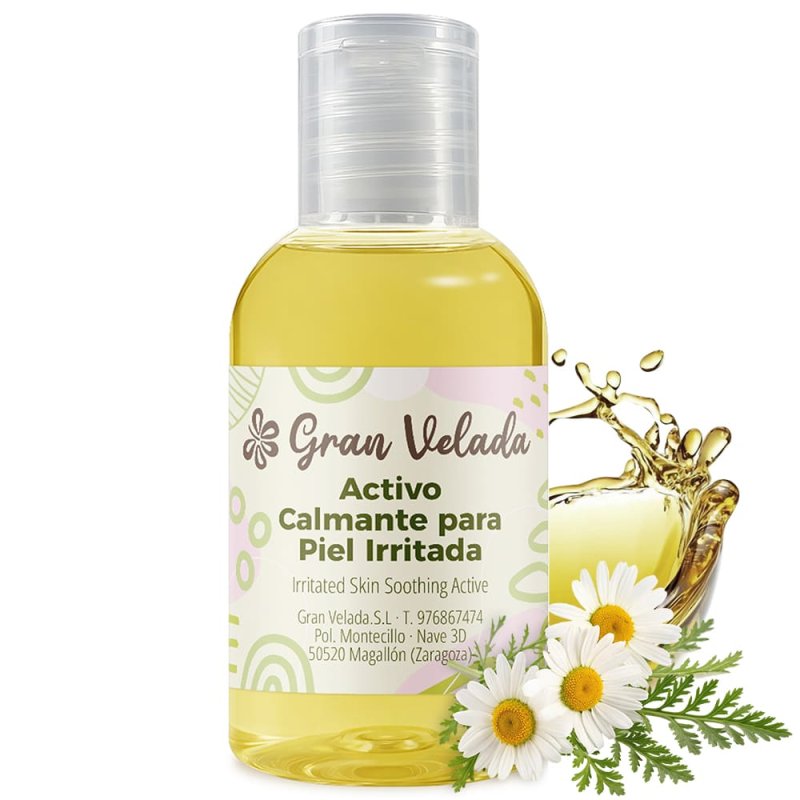 Activo calmante para piel irritada