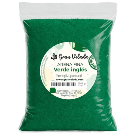 Envase arena fina verde ingles