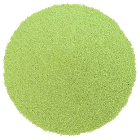 arena fina verde pistacho