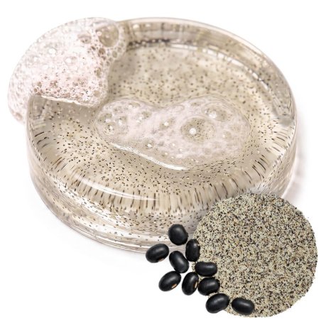 Hacer exfoliantes de frijol negro