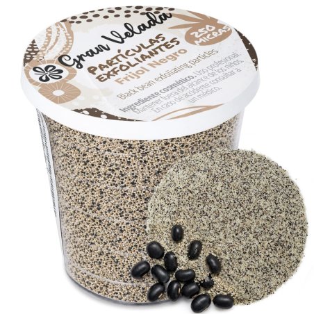 Particulas exfoliantes de frijol negro 250 micras
