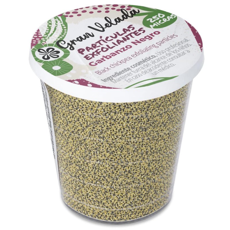 Hacer exfoliantes garbanzo negro 250 micras