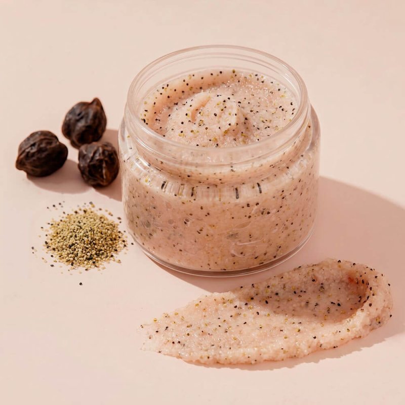particulas para hacer exfoliantes de garbanzo