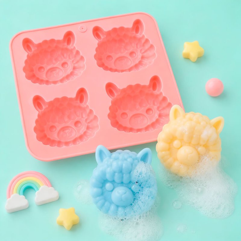 Molde de silicona alpacas