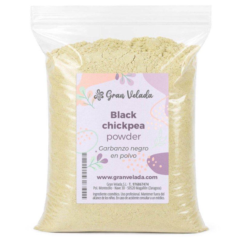 envase garbanzo negro en polvo