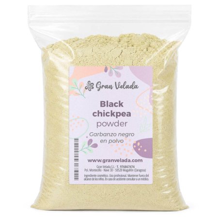 envase garbanzo negro en polvo
