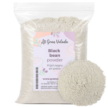 Envase frijol negro en polvo