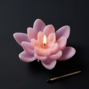 Molde velas flotantes nenufar 8 cm