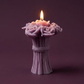Molde bouquet de rosas para casamento