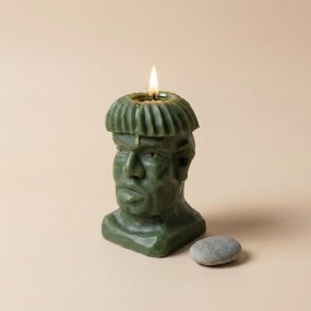 Molde de silicone cabeça de indio