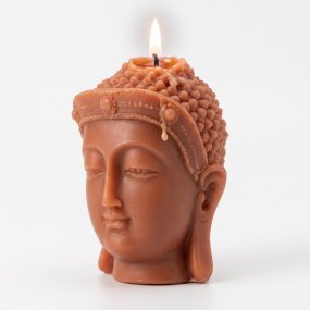 Molde buda con corona para velas